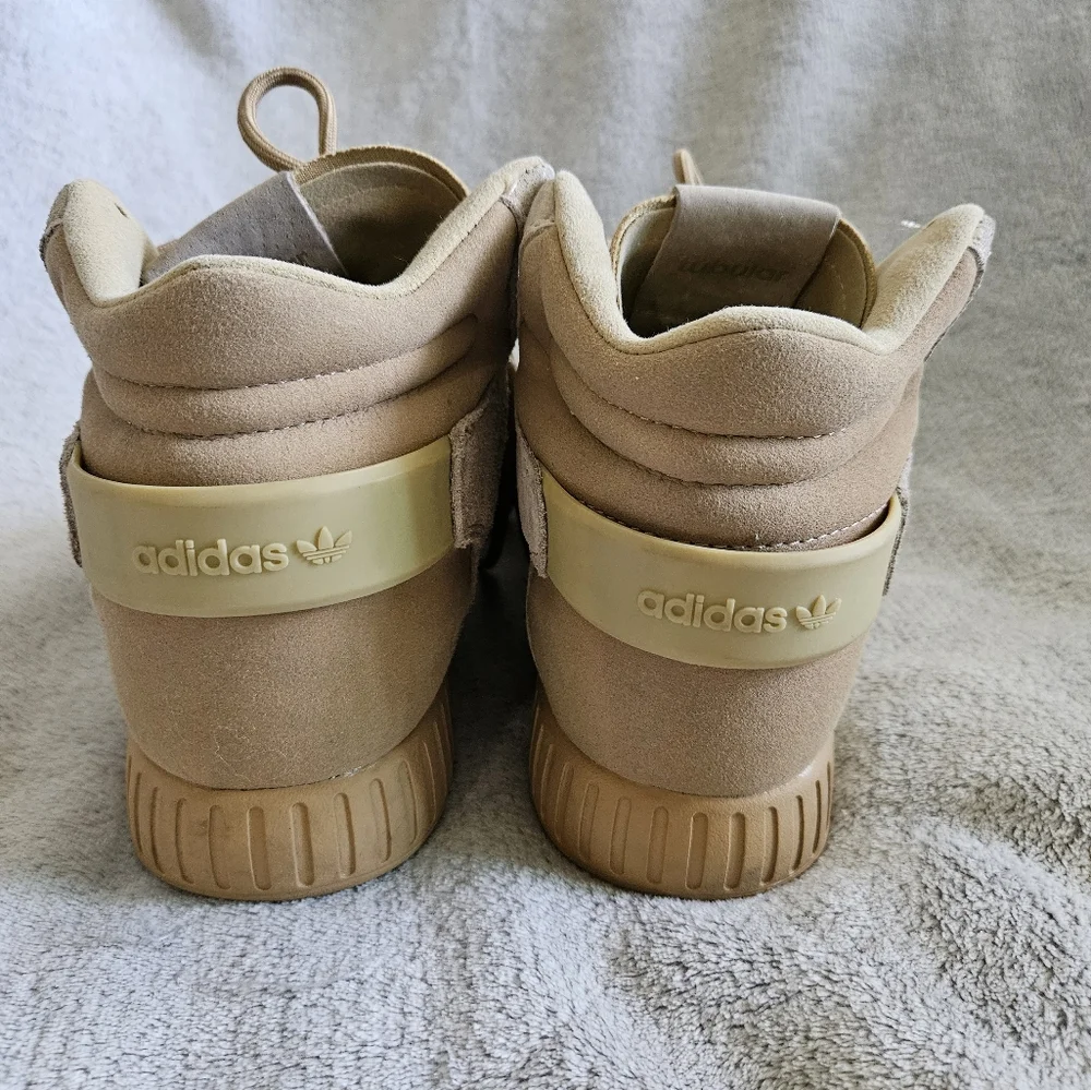 ADIDAS Tubular Invader suede hightops. Men's 9.5 - Picture 3 of 9